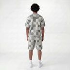 Jacquard Checkered Set